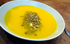 Kuchnia nasza powszednia: prosta zupa - krem z dyni